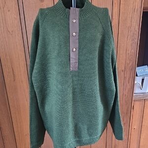 CC Filson wool henley sweater